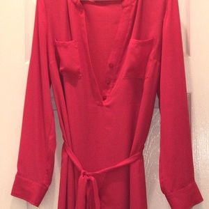 A long sleeve/knee length dress